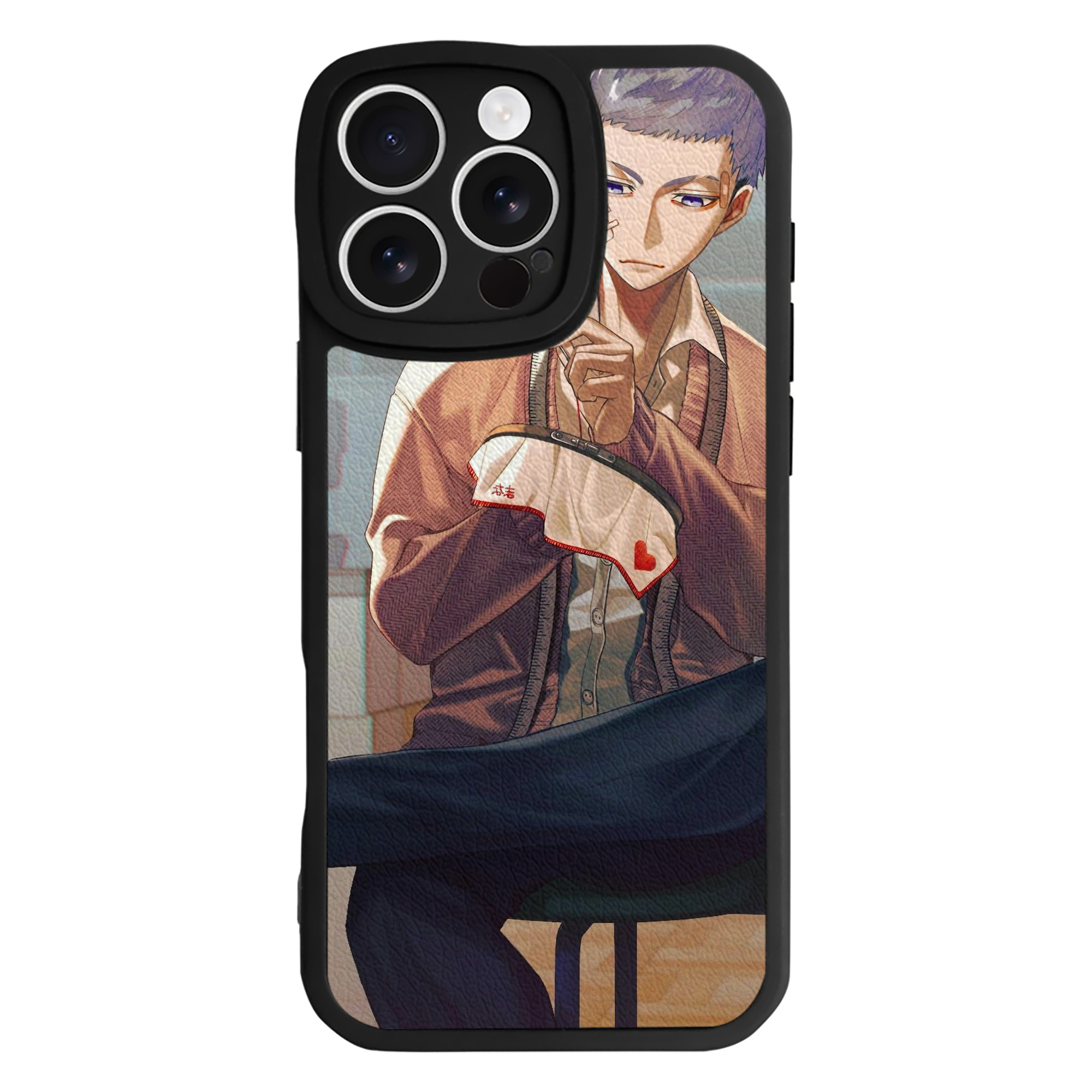 （画像用） 東京リベンジャーズ Tokyo Revengers 【iPhone 16シリーズ対応】シリコンスマホケース（レザー調） 材質：シリコン
